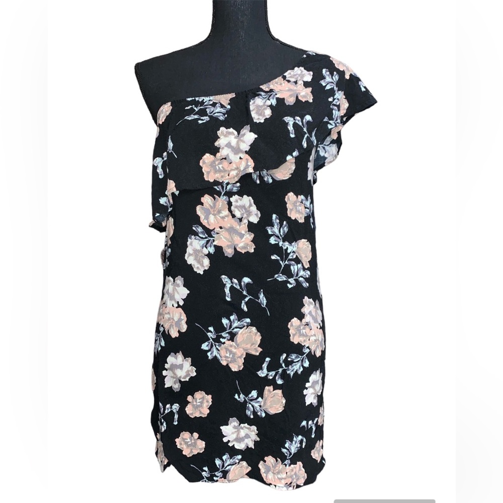 Love Fire One Shoulder floral dress size xs